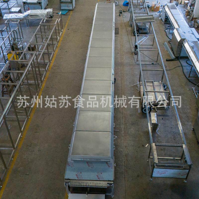 不锈钢巧克力冷TSN却工隧道 巧克食品加力冷却设 全套巧克力设备