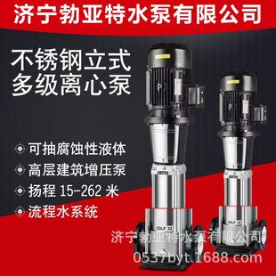 多级离心泵QDL4浸入式 蔬菜清洗食品过洗用立式 增压泵二次给水系统