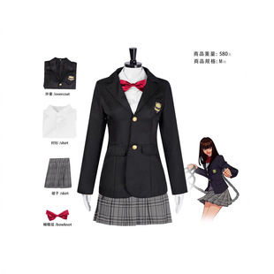 杀死比尔GogoYubari美少女保镖cos服学院风万圣节套装现货