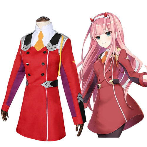 DARLINGintheFRANXX鹤望兰02COS服女主国家队鹤望兰cosplay服