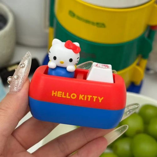 kt发声按键解压语音小玩具可爱休闲趣味送朋友嘴替可爱搞怪包挂件