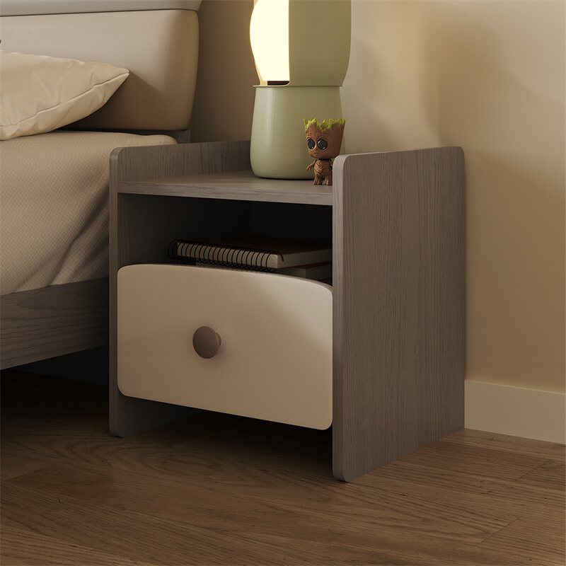 顾家木艺简约儿童床头柜小型卧室储物斗柜多功能收纳柜PT8023G