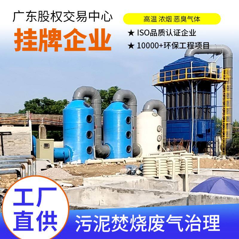 锅炉烟气静电除烟 污泥垃圾焚烧蓄热黑烟废气处理成套设备