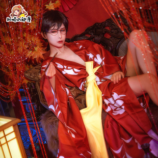 和顺动漫XXXholic四月一日灵异事件簿cosplay服装壹原侑子COS和服