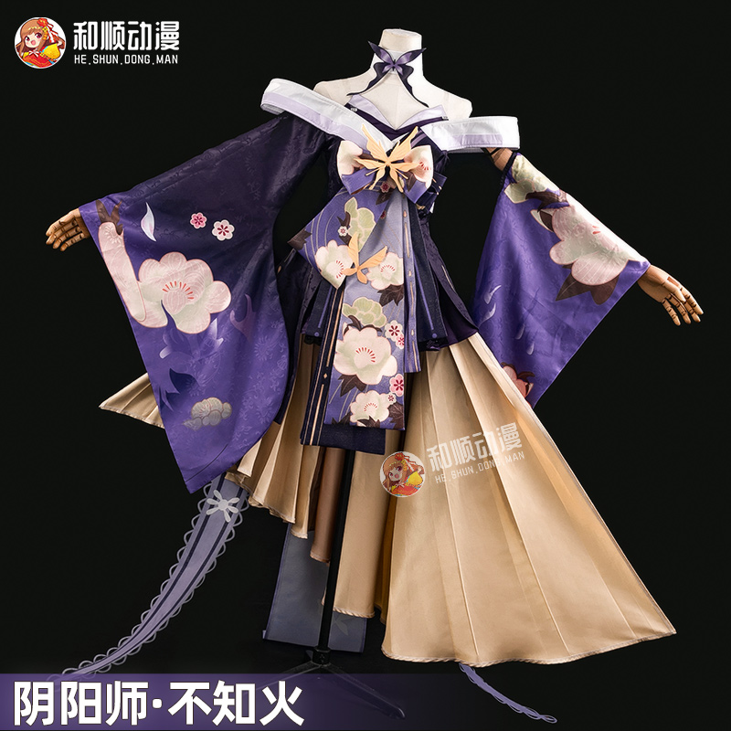 和顺动漫 阴阳师cos不知火美依礼芽联动绛夜飞琼cosplay二次元服