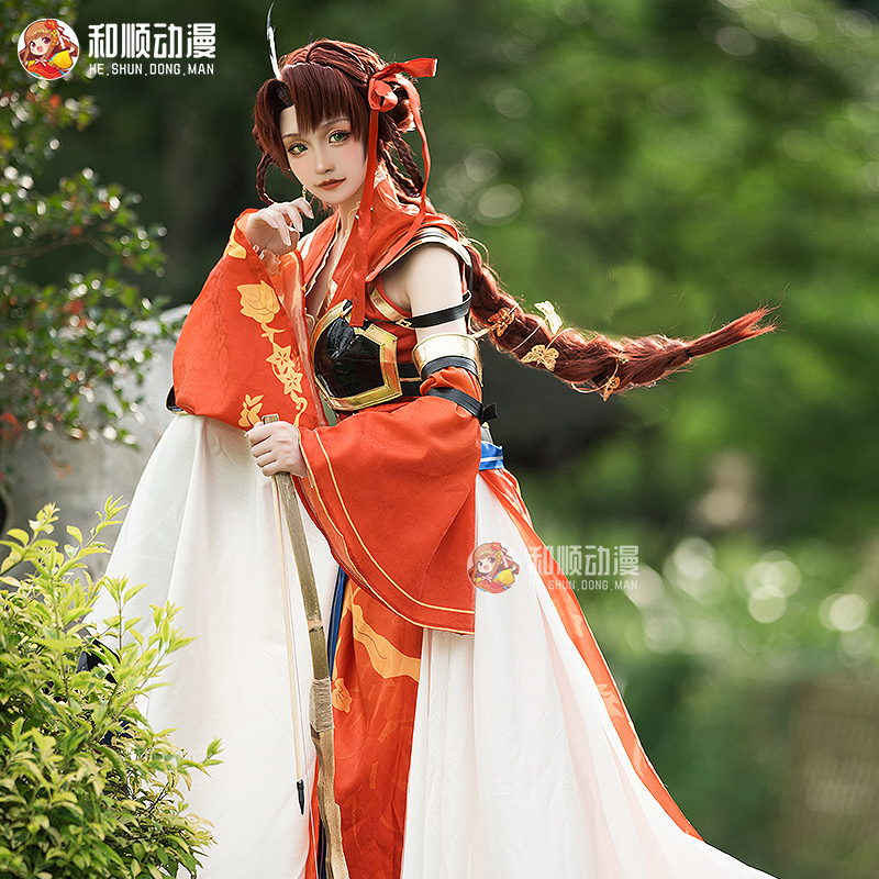 和顺动漫 代号鸢cos 孙尚香cosplay服英气女汉服古装女装乙女游戏