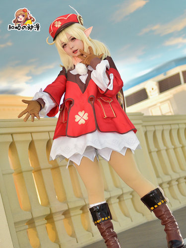 和顺动漫原神cos服可莉cosplay可爱萝莉服装女套装万圣诞节包帽子