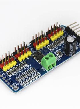 16路PWM Servo 舵机驱动板机器人控制器IIC接口驱动器模块PCA9685