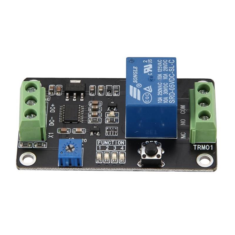 TRM01延时继电器模块/自锁/延时开关/上电延时吸合/断开/定时器