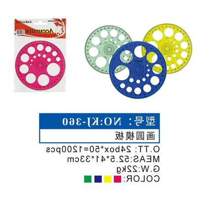 Should students 360 degrees round ruler various colours plas