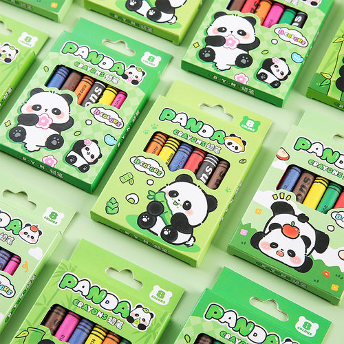 熊猫蜡笔幼儿园生日伴手礼全班玩具小礼品创意实用小学生奖励奖品