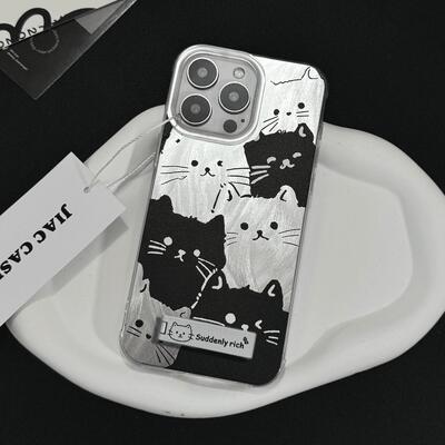 满屏猫咪opporeno15c手机壳reno14/13/12新款创意findx9pro/x8s卡通个性a6gt/a5男女k13全包ace6t防摔保护套
