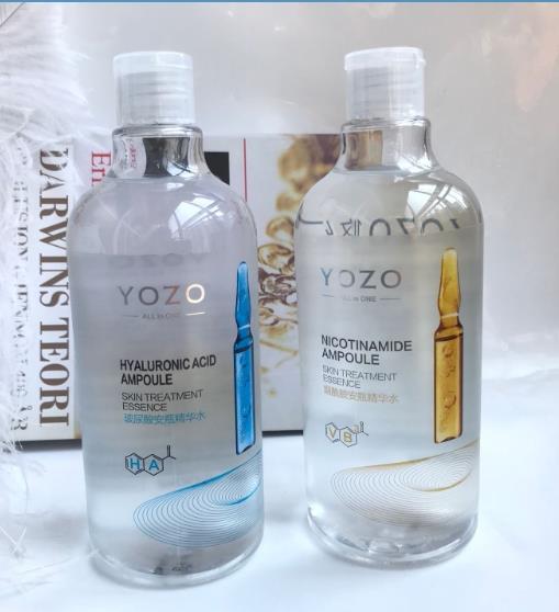YOZO悠纪玻尿酸原液烟酰胺安瓶精华水补水保湿舒缓大瓶爽肤柔肤水