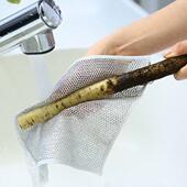日本金属丝清洁布万用抹布厨房灶台清洁网洗碗巾水槽钢丝洗碗网布