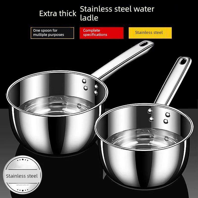 特厚不锈钢水勺厨房商用水舀子短柄食堂大汤勺耐摔水瓢煮粥勺铁勺,厨房/烹饪用具,水舀/水瓢,淘宝优惠券,粉丝福利购,淘宝优惠卷
