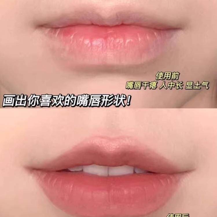 202新款!唇线哑笔纯气质持LER久嘟嘟6唇画裸色唇笔光肉桂欲色豆