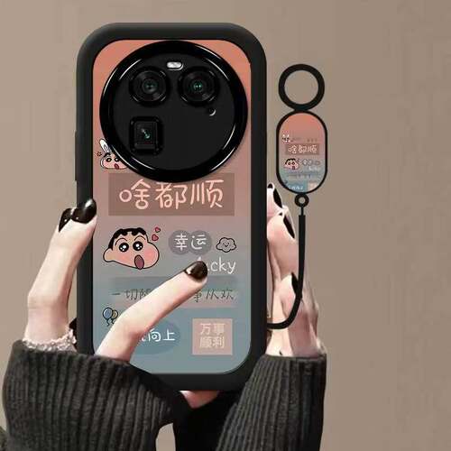 oppo findx6手机壳文字PGFM10软硅胶opfindx6pro保护套5g全包边防摔PGEM10个性创意findx6por卡通flndx6女款