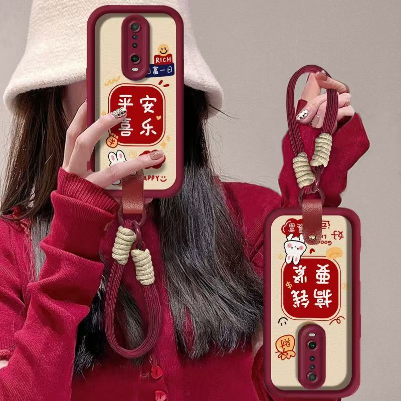 红米k30pro手机壳文字M2001J11C软硅胶redmik30保护套5g全包边防摔M1912G7BE个性创意小米k30i卡通hongmi女款