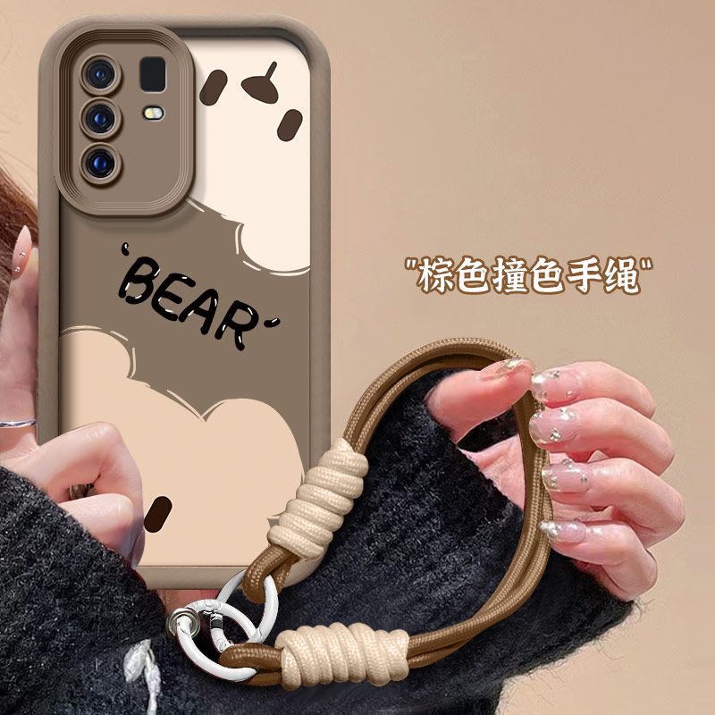 探头小熊vivoX30手机壳V1