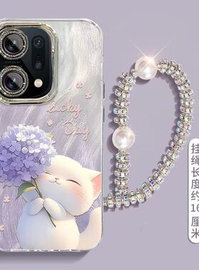 oppo findx5手机壳pffm10软硅胶opfindx5pro保护套5g镜头全包防摔pfem10个性创意findx5por卡通flndx5女新款