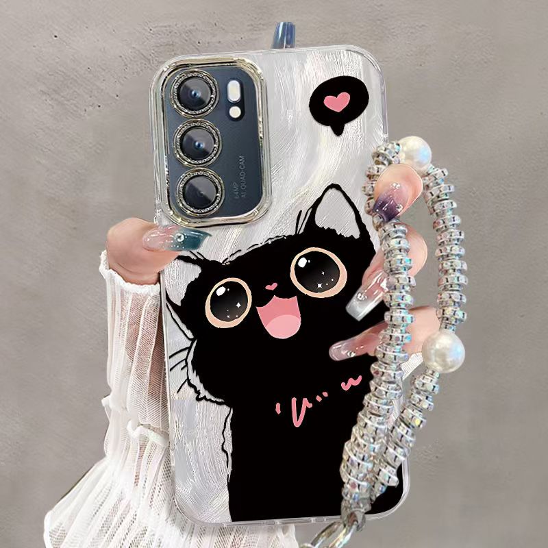 oppo reno6手机壳peqmoo卡通软硅胶opreno6pro保护套5g全包边防摔pepm00个性创意opopreno6por可爱reno6女款