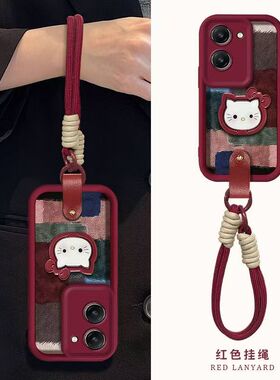 vivo y37手机壳V2357A软硅胶viv0y36保护套5g全包边防摔v2138a个性创意vlvoy37卡通vivo丫36简约voviy37女款