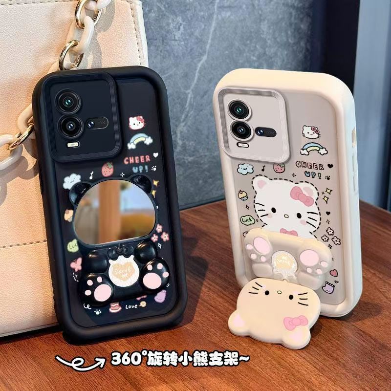 vivo iqoo10手机壳V2217A软硅胶iq10pro保护套5g镜头全包防摔V2218A个性创意lqoo10卡通支架ipoo10pro女新款