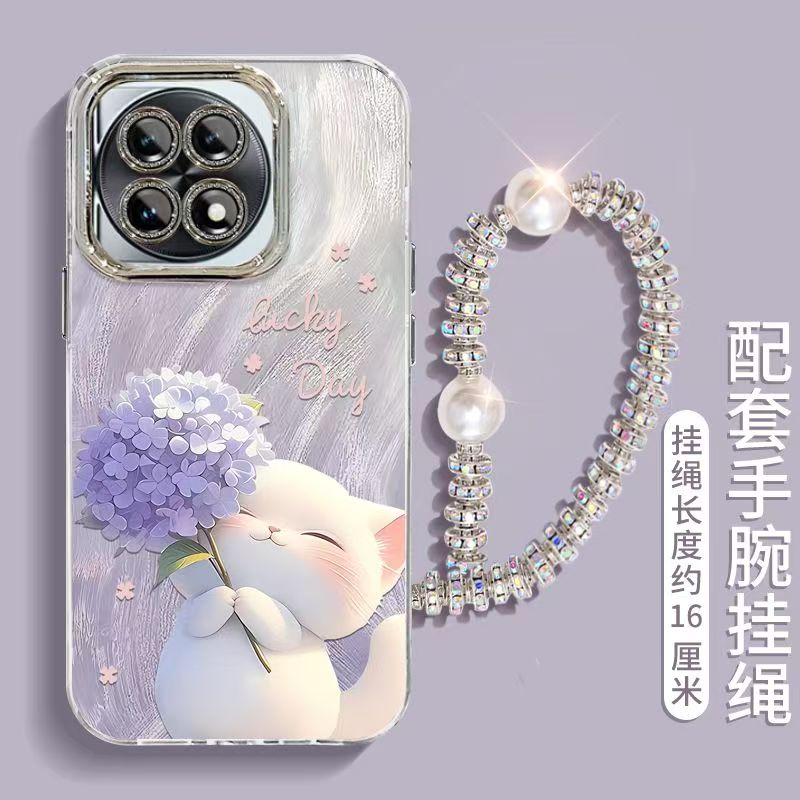一加ace2pro手机壳pja110软硅胶1十ace2保护套5g镜头全包防摔phk110个性创意1+ace2v卡通php110网红女款