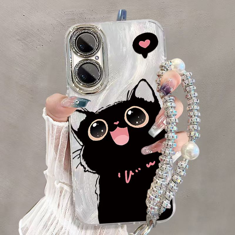 适用华为p50e手机壳abr-al60软硅胶huawei p50保护套全包边防摔abr一al00个性创意p5opro卡通可爱jadal50女款