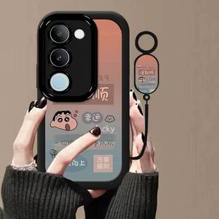 创意vlvos17e文字v2285a卡通s17t女款 vivo s17pro手机壳v2284a软硅胶viv0s17保护套5g镜头全包防摔v2283a个性