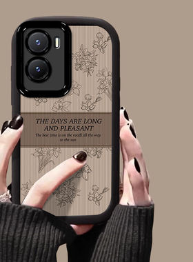 vivo y35手机壳v2230a软硅胶vlvoy35m保护套5g镜头全包防摔viv0y35+个性创意v2279a高级感vivo丫35十网红女款