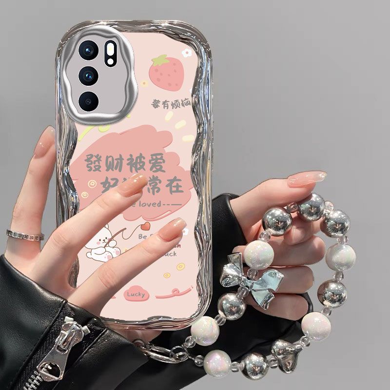 发财被爱OReno6手机壳轻