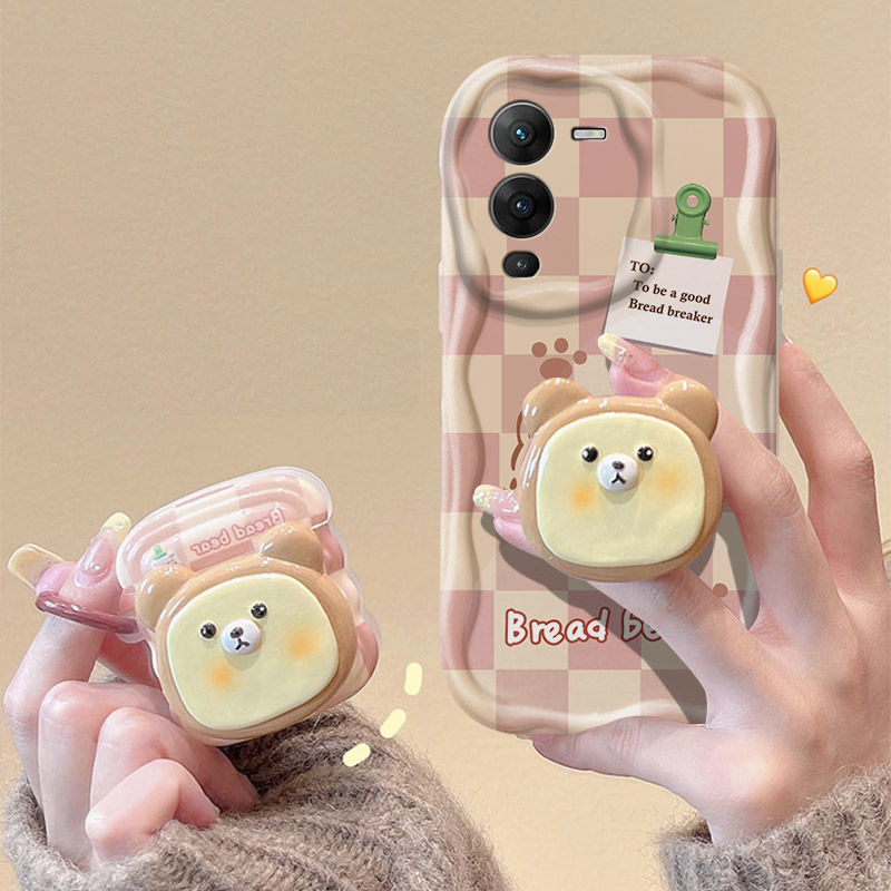 vivo s15pro手机壳v2207a软硅胶vlvos15保护套5g镜头全包防摔v2203a个性创意viv0s15e卡通支架v2190a可爱女款