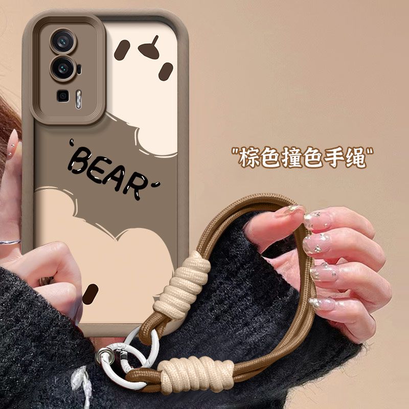 探头小熊红米K60手机壳23