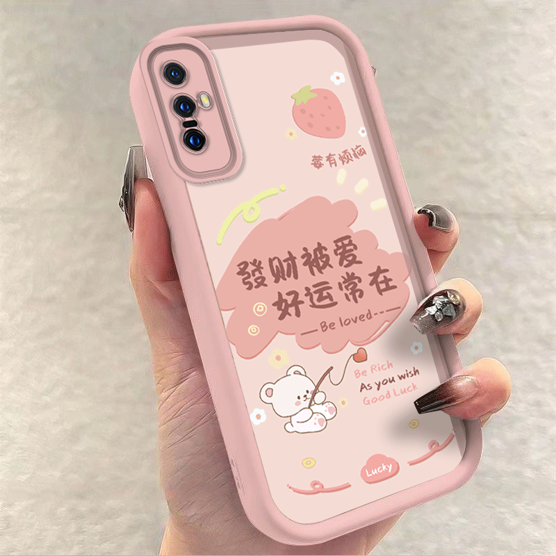 发财被爱vivoX30手机壳可