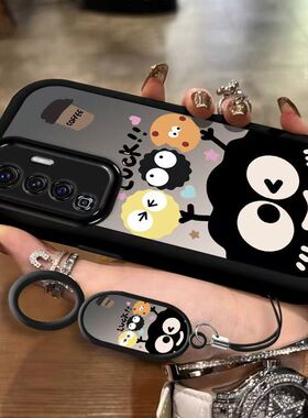 vivo x50pro手机壳v2005a卡通软硅胶vlvox50保护套5g镜头全包防摔viv0x50个性创意v2001a磨砂vovix50por女款