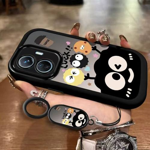 vivo y77手机壳V2219A磨砂软硅胶vlvoy77e保护套5g镜头全包防摔V2166BA个性创意viv0y76s卡通v2156a可爱女款