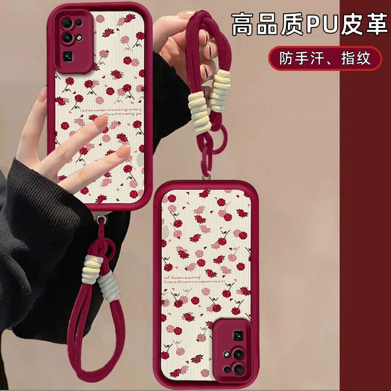 适用玫瑰花荣耀30手机壳B