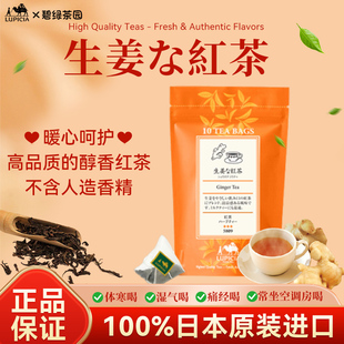 Lupicia绿碧生姜红茶驱寒祛湿养胃大姨妈适合女生姜茶袋泡茶茶包