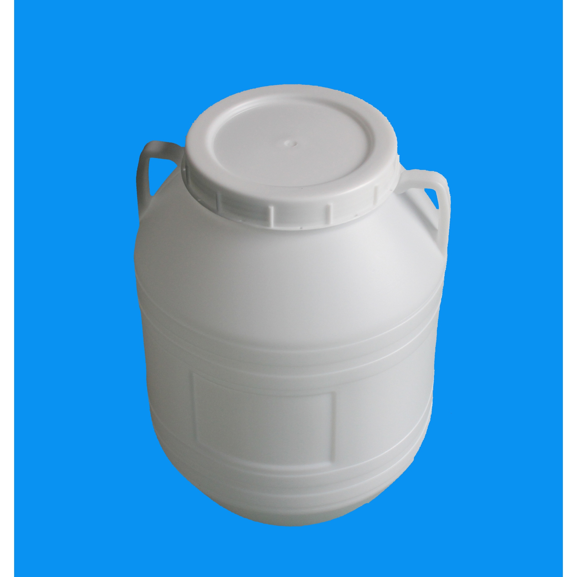 大口塑料桶圆桶食品级包装容器 50l 100斤酿酒桶酱菜桶