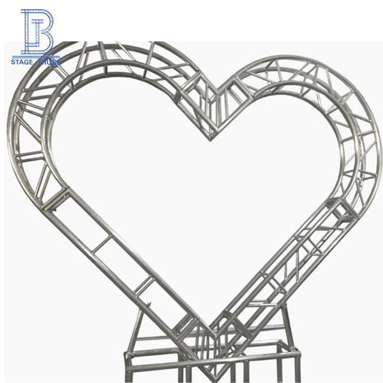 优质铝合金背景架 小型展会篷房展架 异形桁架灯光装饰