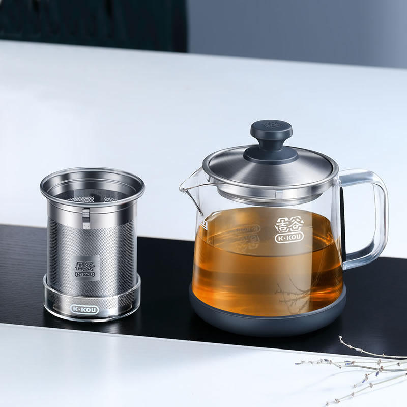 吉谷茶具泡茶壶耐高温高硼硅玻璃泡茶壶红茶泡飘逸杯泡茶煮茶壶