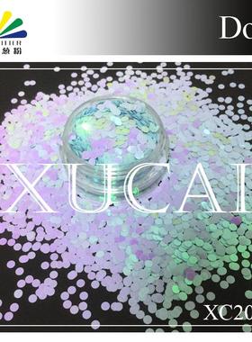 厂家直销絮彩金葱粉炫彩XC203A2mm圆点PET闪光片圣诞装饰 glitter