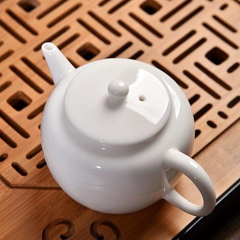 德化白瓷功夫陶瓷茶具套装家用简约现代日式茶杯旅行便携小泡茶器
