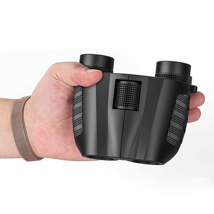 10x25 高功率紧凑型夜视透明双筒望远镜成人儿童，观鸟户外运动狩