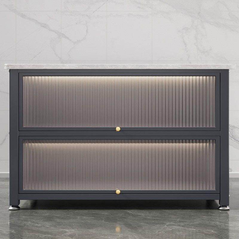 厨房落地置物架餐边柜厨房边柜岩板切菜餐边碗柜烤箱柜餐厅置物柜,厨房/烹饪用具,抹布架/厨房清洁收纳架,淘宝优惠券,粉丝福利购,淘宝优惠卷