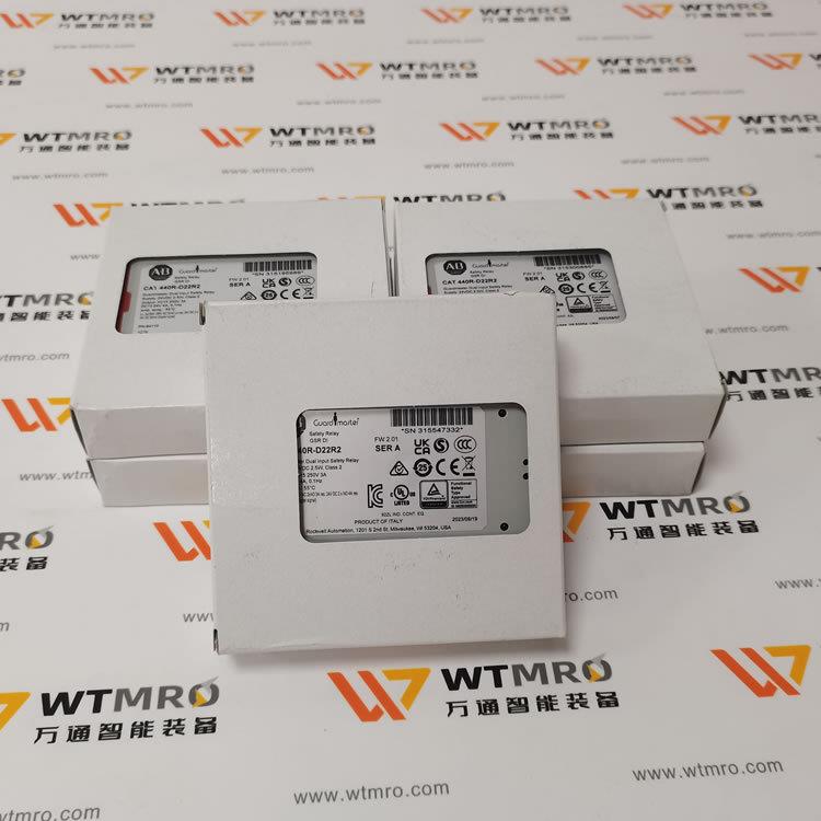 美国 Allen-Bradley AB安全继电器 440R-D22R2 部分现货优惠