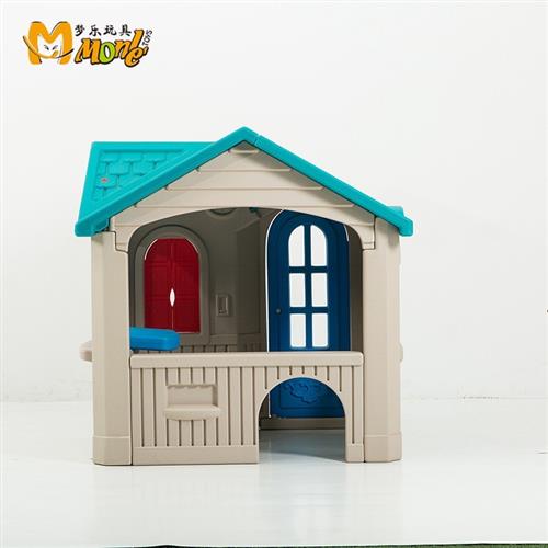儿童房子游戏室内外宝宝婴儿玩具小屋城堡北欧风带门铃玩具屋
