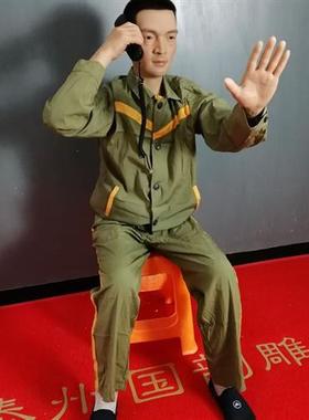 囚犯蜡像反腐倡廉题材蜡像