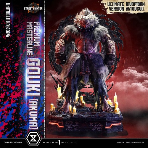 定金 Prime 1 Statue P1S 稀有主线 街头霸王6 豪鬼 手办 雕像